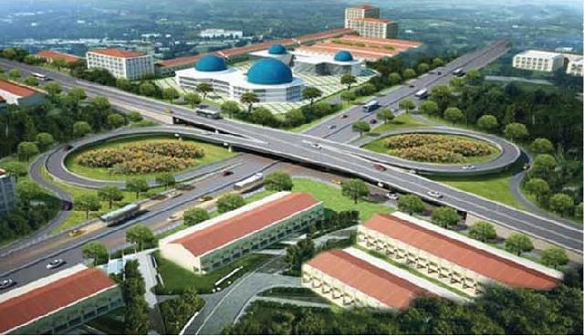 Disain fly over ska pekanbaru