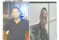 Anggota Subdenpom Belitung Ditembak Desertir TNI AD. Foto: Istimewa (dok Subdenpom Persiapan Belitung)