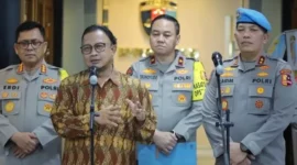 Komisioner Kompolnas Mohammad Choirul Anam memberikan keterangan pers di Jakarta. (Foto: Dok DivHumas Polri)