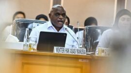 Menteri Hak Asasi Manusia (HAM) Natalius Pigai