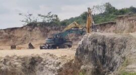 Ket Fhoto : Hasil penelusuran Aktivis Lingkungan