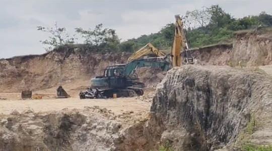 Ket Fhoto : Hasil penelusuran Aktivis Lingkungan