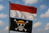 Ilustrasi Bendera One Peace