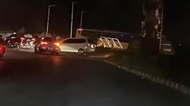 PJU Jalan SM Amin padam usai komponen dan panel dicuri