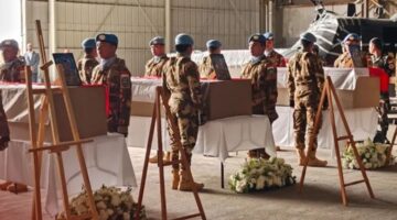 UNIFIL Gelar Upacara Memorial untuk Tiga Prajurit TNI yang Gugur di Lebanon Selatan