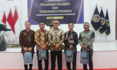 Lapas Pekanbaru Laksanakan Kegiatan Pelepasan Pejabat dan Purna Bakti Pegawai