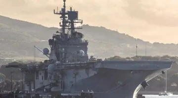 TNI AL Benarkan Kapal Perang AS Terdeteksi Berada di Selat Malaka Perairan Timur Belawan