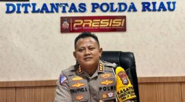 Direktur Lalu Lintas Polda Riau, Kombes Pol Taufiq Lukman Nurhidayat