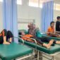 Bupati Siak Dr. Afni Zulkifli turun langsung ke Rumah Sakit untuk memastikan kondisi korban, Sabtu (31/1)