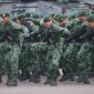 Panampilan Prajurit Kostrad dengan seragam baru di HUT ke 65, Dok (Antara foto)