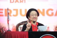 Ketua Umum DPP PDI Perjuangan (PDIP) Megawati Soekarnoputri
