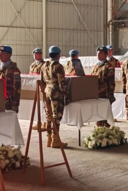 UNIFIL Gelar Upacara Memorial untuk Tiga Prajurit TNI yang Gugur di Lebanon Selatan