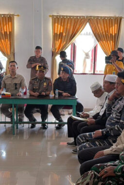 Wakapolda Riau Tatap Muka Dengan Tokoh Masyarakat Panipahan