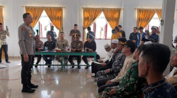 Wakapolda Riau Tatap Muka Dengan Tokoh Masyarakat Panipahan