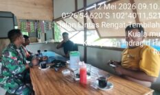 Babinsa Jalin Hubungan Baik dengan Warga Lewat Komsos dan Silaturahmi di Desa Binaan