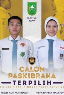 Pelajar Asal Siak dan Inhil Terpilih Wakili Riau untuk Paskibraka Tingkat Nasional