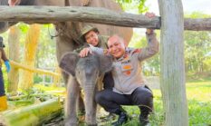 Kapolda Riau Beri Nama Anak Gajah TNTN ‘Nona Seroja’, Simbol Harapan Konservasi