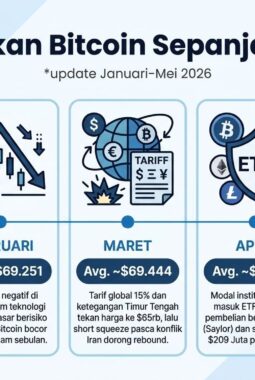Bitcoin Terkoreksi Pasca FOMC, INDODAX Ajak Investor Tetap Fokus pada Fundamental