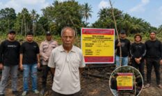 Kebun Sawit 1,5 Hektare Terbakar, Pensiunan 68 Tahun Diamankan Polsek Lirik