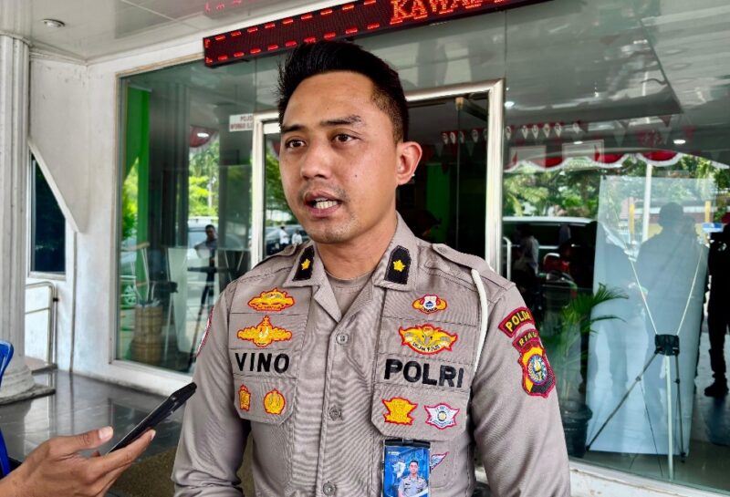 Foto: PS. Kasubdit Regident Ditlantas Polda Riau Kompol Vino Lestari