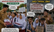Pekanbaru Buktikan Janji, Pemprov Riau Berdalih Defisit: Seragam Gratis Jadi Sorotan Publik