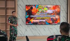 Dandim 0302/Inhu Terima Tim Penyuluh 11, Bahas Pencegahan Karhutla