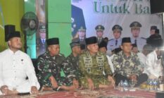Tim Penyuluh Karhutla Mabes TNI Bersama Ribuan Warga Inhu Hadiri Tabligh Akbar Bersama UAS di Rengat