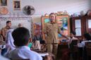 Walikota Pekanbaru, H Agung Nugroho saat melakukan kunjungan ke salah satu SD Negeri yang ada di Pekanbaru