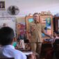 Walikota Pekanbaru, H Agung Nugroho saat melakukan kunjungan ke salah satu SD Negeri yang ada di Pekanbaru
