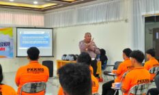 Polantas Karib Sambangi STT Pekanbaru, Mahasiswa Baru Dibekali Edukasi Lalu Lintas dan Pancasila