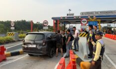Sat PJR Respon Cepat Lindungi Warga dari Upaya Penarikan Kendaraan di Gerbang Tol Muara Fajar