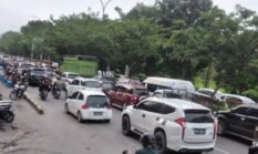 Pelebaran U Turn Jalan Tuanku Tambusai Depan RS Hermina Dikeluhkan Warga: Malah Makin Parah Macetnya