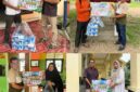 Tim PT SBL salurkan 39350 masker kepada warga yang terdampak kabut asap di Sentajo Raya Kuansing