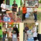 Tim PT SBL salurkan 39350 masker kepada warga yang terdampak kabut asap di Sentajo Raya Kuansing
