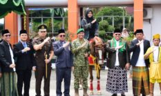 Dandim 0302/Inhu Hadiri Upacara Peringatan Sumpah Pemuda ke 98 di Halaman Kantor Bupati