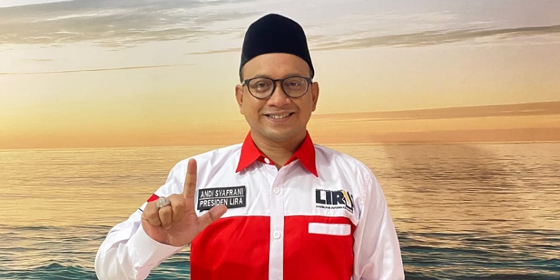 Presiden LIRA, Andi Syafrani